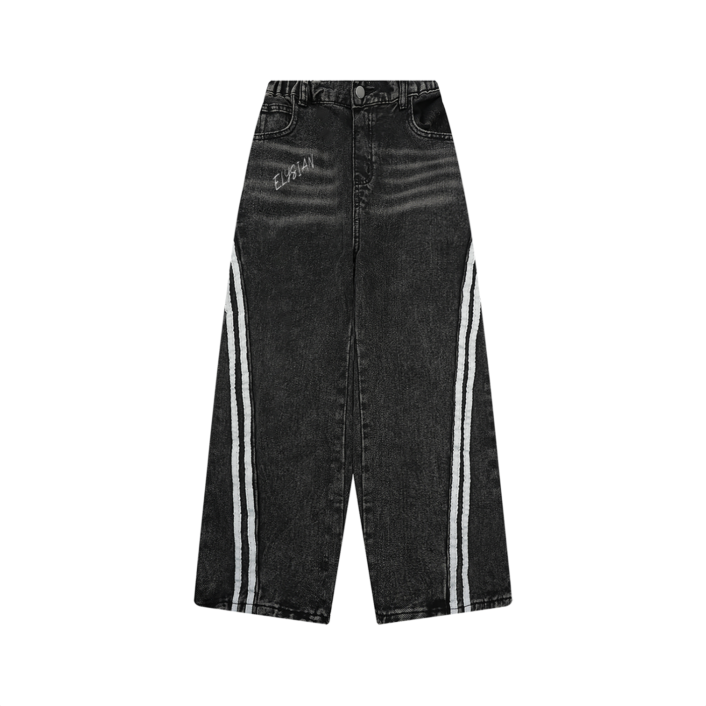 Elysian Kid’s Vintage Wash Side Stripe Jeans
